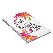 Live-Laugh-Liebe Notizblock (Rechte Seite)