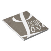 LIVE LAUGH LIEBE NOTIZBLOCK (angewinkelt)