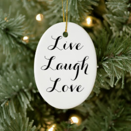 Live-Laugh Liebe Ornament