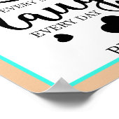 Live-Laugh-Liebe Poster (Ecke)