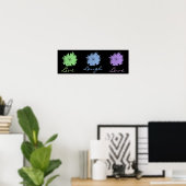 Live-Laugh-Liebe Poster (Heimbüro)