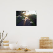 Live-Laugh-Liebe Poster (Küche)