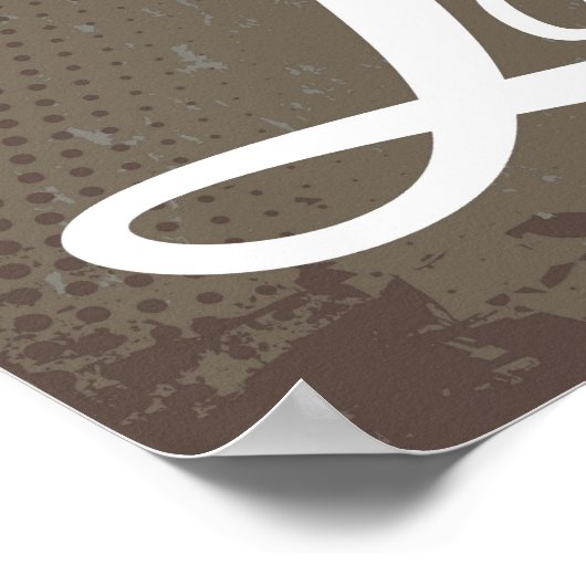 LIVE LAUGH LIEBE POSTER (Ecke)