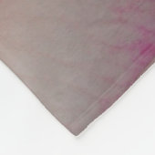 Live-Laugh-Liebe-Rose Fleecedecke (Ecke)