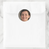 Live-Laugh-Liebe Runder Aufkleber (Tasche)
