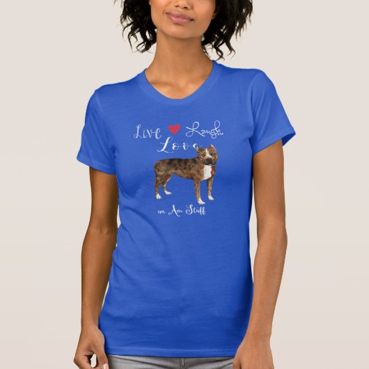 Live-Laugh Liebe und Am T - Shirt (Vorderseite)
