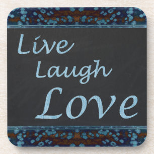 Live Laugh Liebe Untersetzer