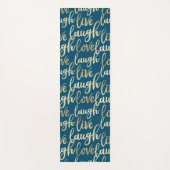 Live-Laugh-Liebe Yogamatte (Vorderseite)