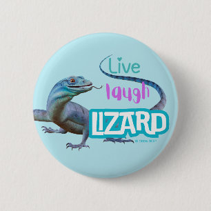 Live Laugh Lizard Button