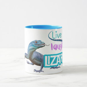 Live Laugh Lizard Tasse