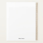 Live Laugh Loaf Calico Cat Organisator Planer (Rückseite)