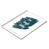 Live Laugh Lobby-Notebook Notizblock (Linke Seite)