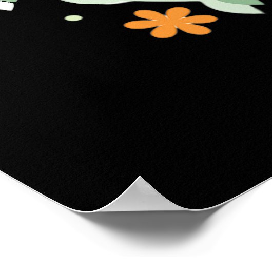 Live Laugh Lobotomy Poster (Ecke)