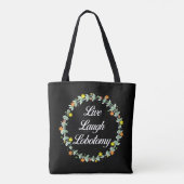 Live Laugh Lobotomy Tasche (Rückseite)