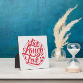 Live Laugh Love Fotoplatte (InSitu)