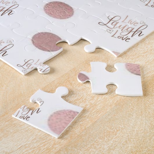 Live Laugh Love Jigsaw Puzzle (Seite)