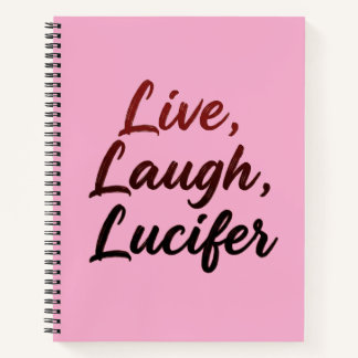 Live, Laugh, Lucifer Notizblock