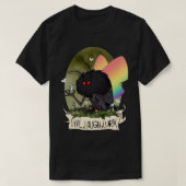 Live Laugh Lurk Pride Mothman T-Shirt (Design vorne)
