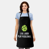 Live Laugh Play Pickleball Schürze (Getragen)