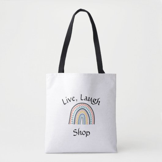 Live, Laugh Shop Tasche (Vorderseite)