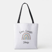 Live, Laugh Shop Tasche (Rückseite)