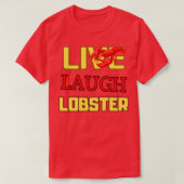 Live Laugh T-Shirt (Design vorne)