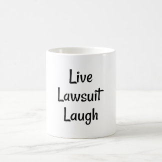 Live Lawsuit Kaffeetasse