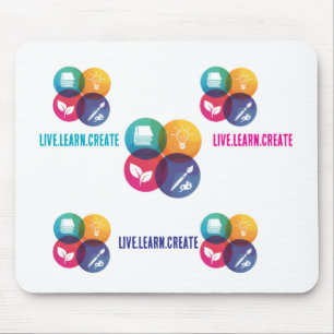 Live.Learn.Create Mouse Pad Mousepad