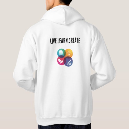 Live.Learn.Create-T - Shirt (Rückseite)