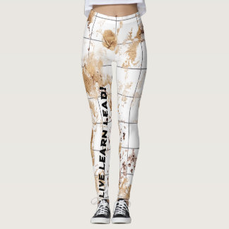 LIVE LEARN LEAD! LEGGINGS
