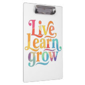 Live-Lernen wächst Klemmbrett (Rechts)