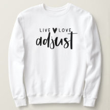 Live-Liebe Adjust Crewneck, Chiropraktik, Chiro