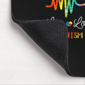 Live-Liebe Akzeptieren Autismus Sensibilisierung G Mousepad (Ecke)