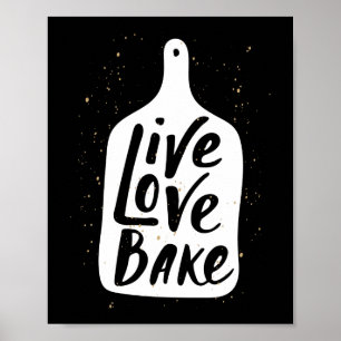 Live-Liebe Bake Poster