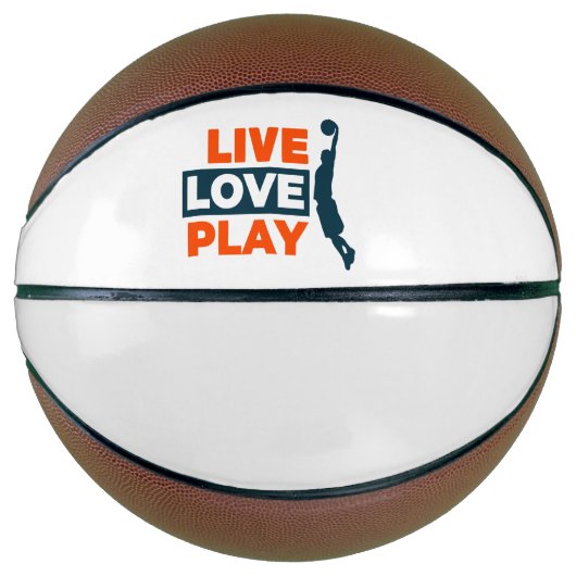 Live-Liebe Basketball (Vorderseite)