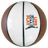 Live-Liebe Basketball (Vertikal)