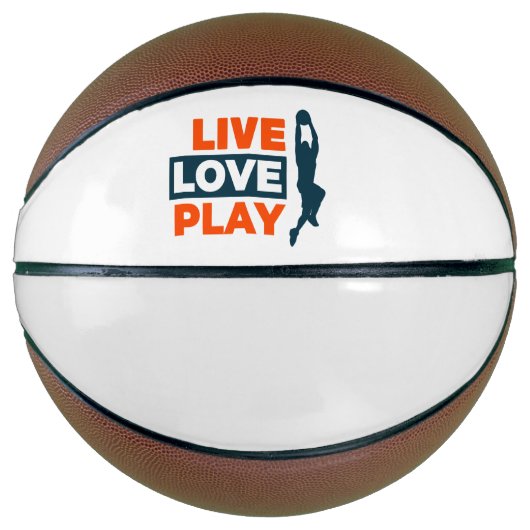 Live-Liebe Basketball (Vorderseite)