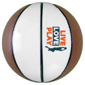 Live-Liebe Basketball (Vertikal)