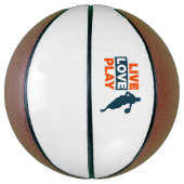 Live-Liebe Basketball (Vertikal)
