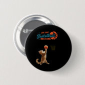 Live Liebe Basketball für immer Button (Vorne & Hinten)