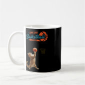 Live Liebe Basketball für immer Kaffeetasse (Links)