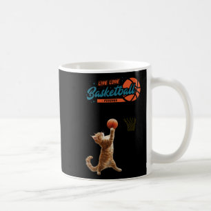 Live Liebe Basketball für immer Kaffeetasse