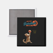 Live Liebe Basketball für immer Magnet (Vorderseite/Rückseite)