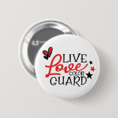 Live Liebe Colorguard Button (Vorne & Hinten)