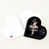 Live, Liebe, Dance Journal Notizblock (Innenseite)