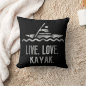 Live Liebe Kajak Kissen (Decke)
