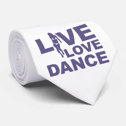 Live-Liebe Krawatte (Gerollt)