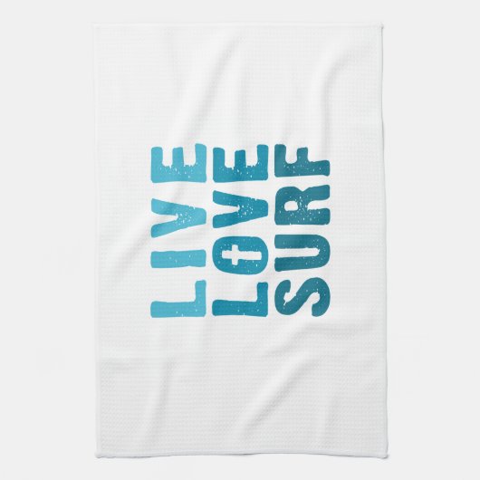 Live-Liebe Küchentuch (Vertikal)