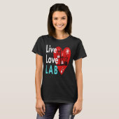 LIVE LIEBE LABRADOR - LABLIFE T-Shirt (Vorne ganz)