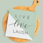 Live-Liebe Lächeln positive Motivation Mint Zitat<br><div class="desc">Live-Liebe Lächeln positive Motivation Mint Zitat</div>